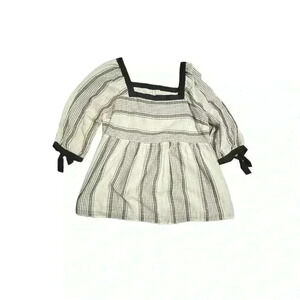 Mimi Maternity Top black and white med